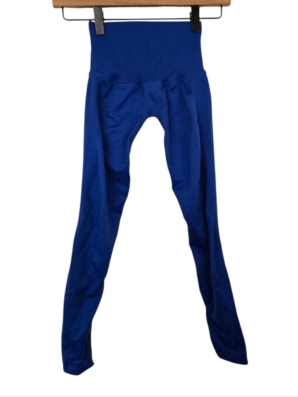 ⨠Prozis Seamless Scrunch Butt Leggings XS | Cobalt Blue Sculpting Activewear - Picture 2 of 6